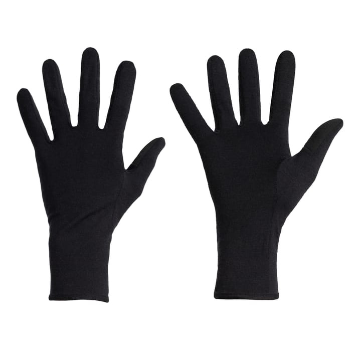 Icebreaker Unisex 260 Tech Glove Liners Black Icebreaker