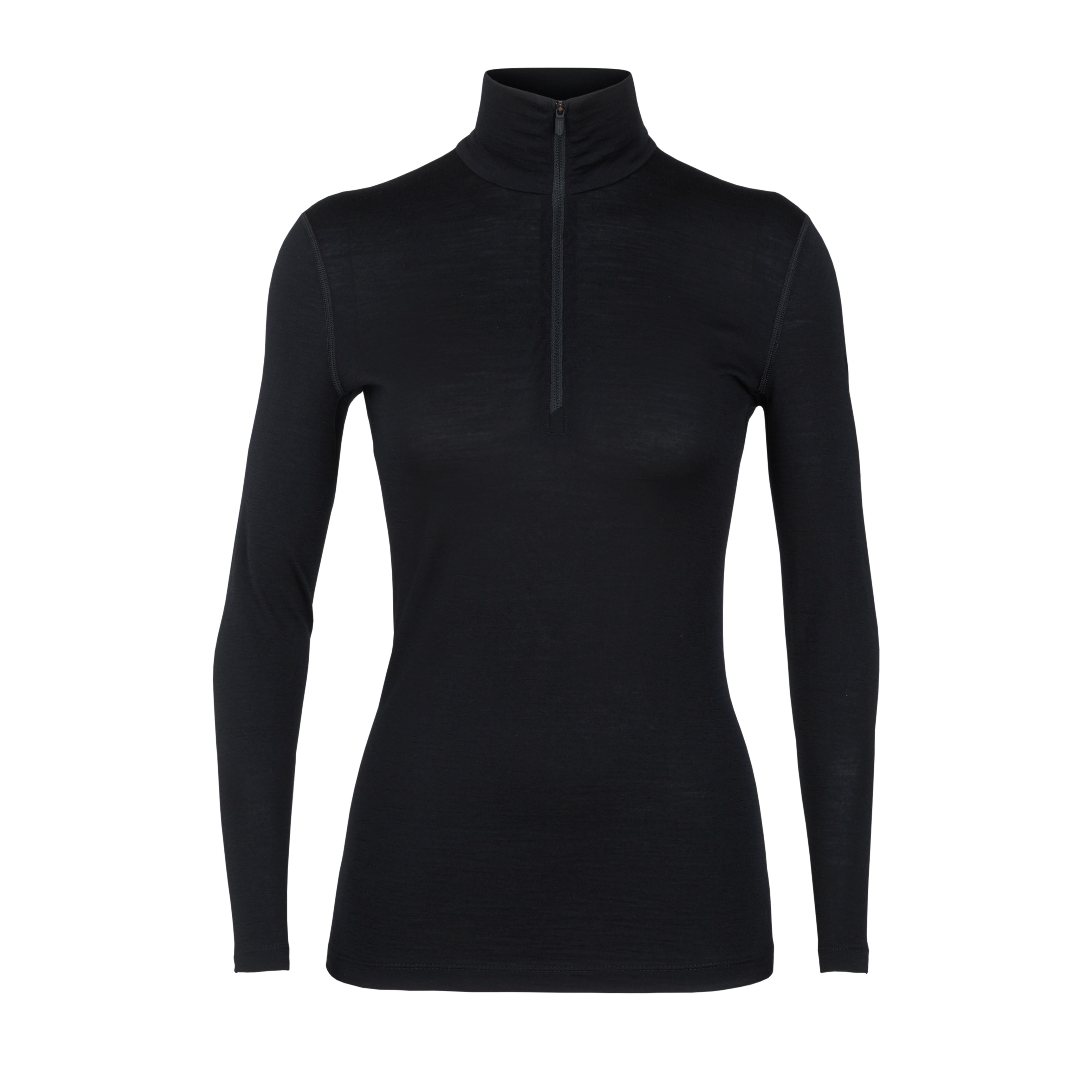 Icebreaker Women’s 200 Oasis Longsleeve Half Zip Black