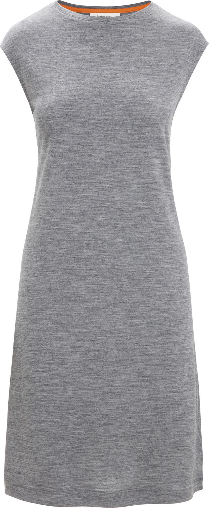 Icebreaker Women's Granary Sleeveless Dress Gritstone Heather