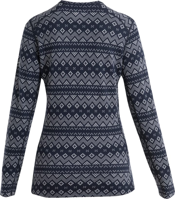 Women's Mer 260 Vertex Long sleeve Crewe First Snow Midnight Navy