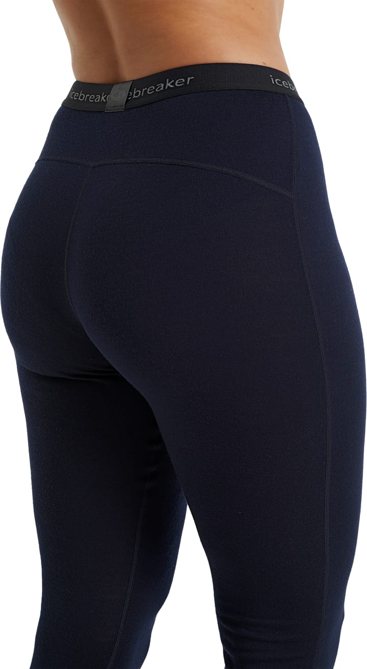 Icebreaker Women's Merino 260 Tech Thermal Leggings Midnight Navy Icebreaker