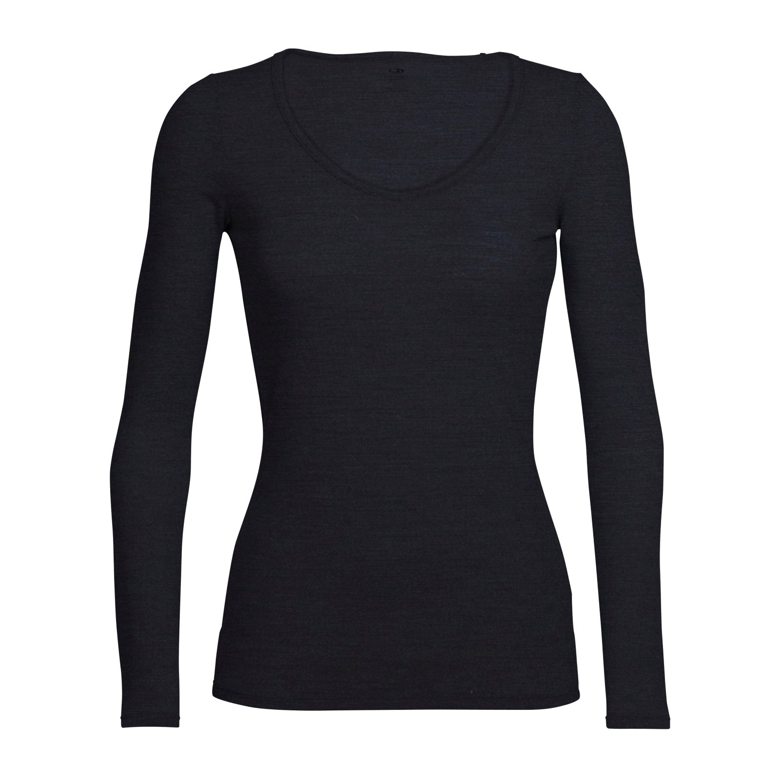 Icebreaker Women’s Siren Long Sleeve Sweetheart Black