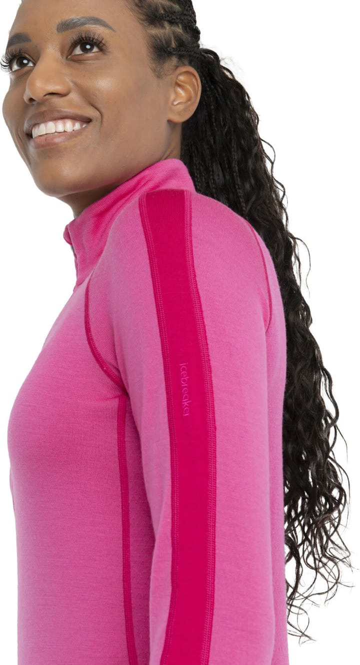 Women's Zoneknit 260 Long Sleeve Half Zip Tempo/Electron Pink/Cb