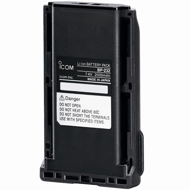 Icom Icom Bp-232wp 2250 Mah Batteripakke Icom