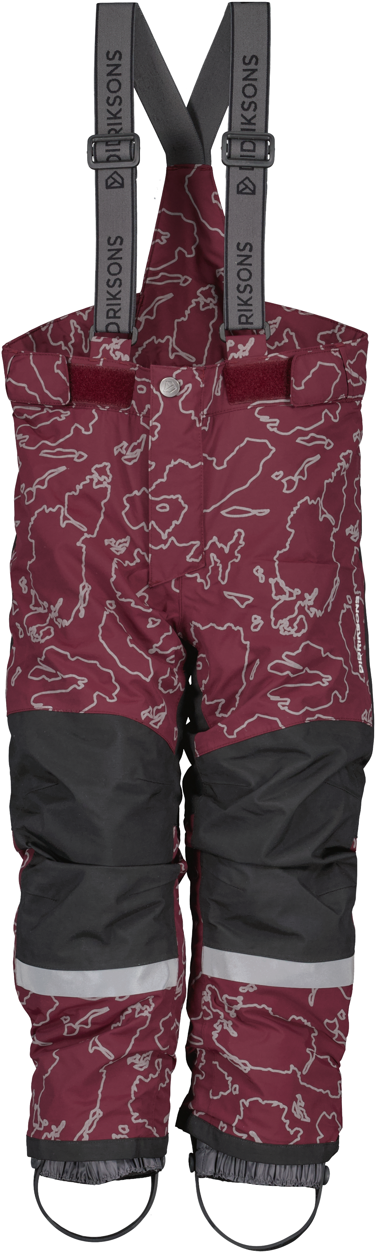 Didriksons Kids’ Idre Special Edition Pants Grundsund Reflective Wine