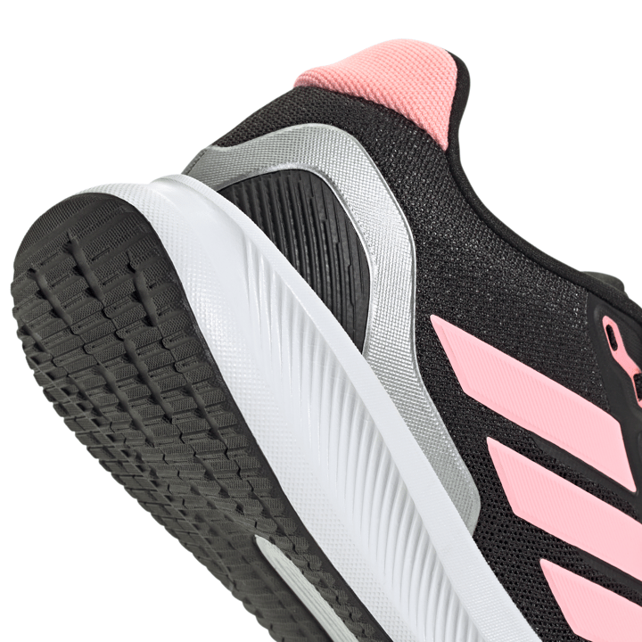 Adidas Runfalcon 5 J Core Black/pink Spark/silver Met. Adidas