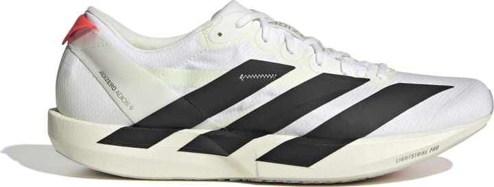 Adidas Men's Adizero Adios 9 Cloud White/Core Black/Lucid Red Adidas