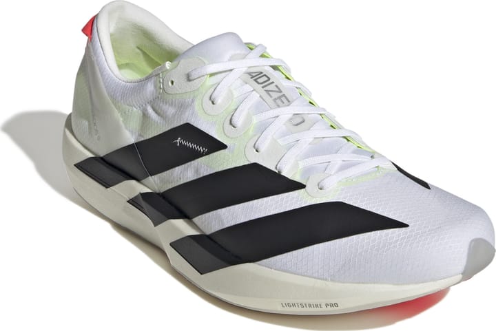 Adidas Men's Adizero Adios 9 Cloud White/Core Black/Lucid Red Adidas