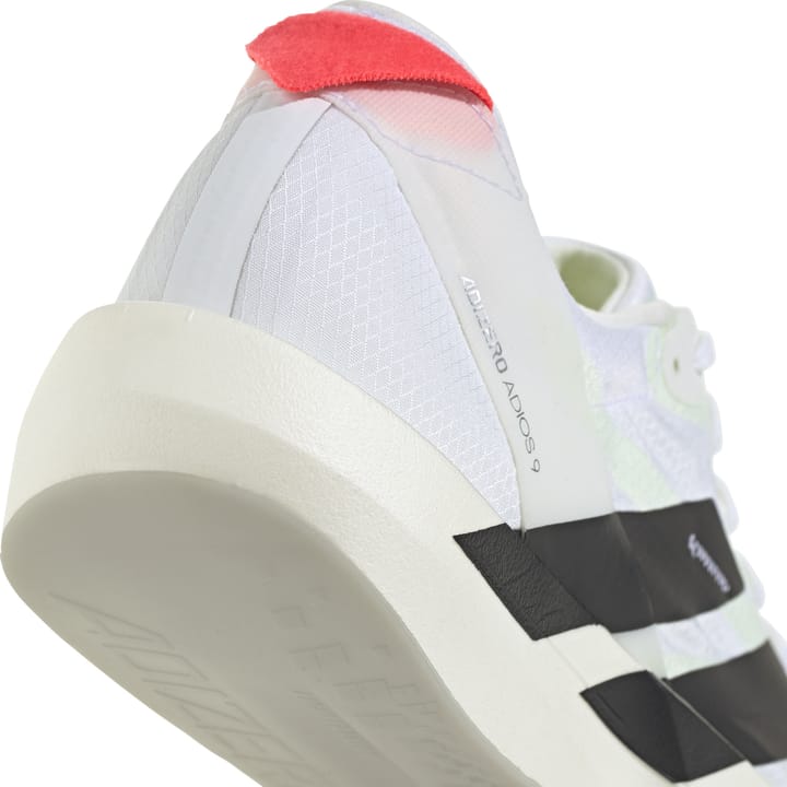 Adidas Men's Adizero Adios 9 Cloud White/Core Black/Lucid Red Adidas