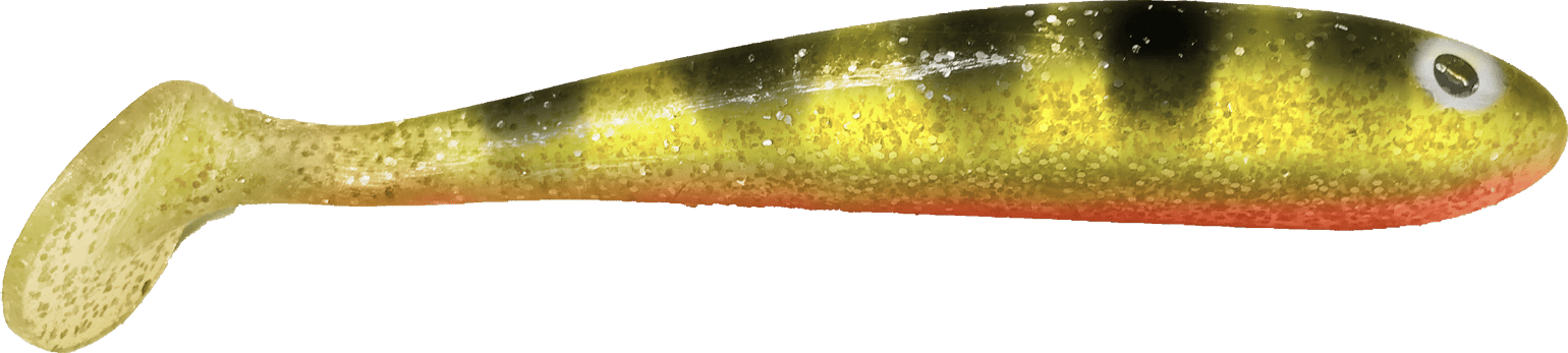 iFish The Demon Shad 10 cm Fluo Perch