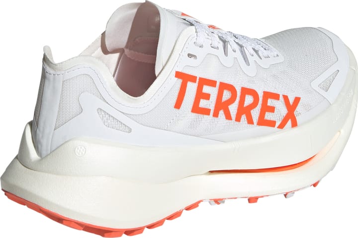 Adidas Women's Terrex Agravic Speed Ultra Trail Running Shoes Cloud White/Impact Orange/Dash Grey Adidas