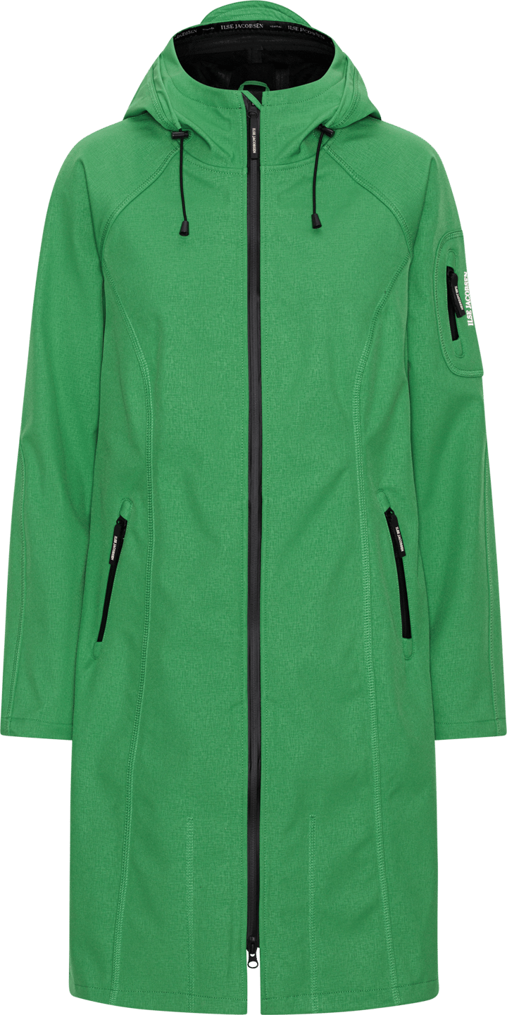 Ilse Jacobsen Women's Long Raincoat Evergreen Ilse Jacobsen