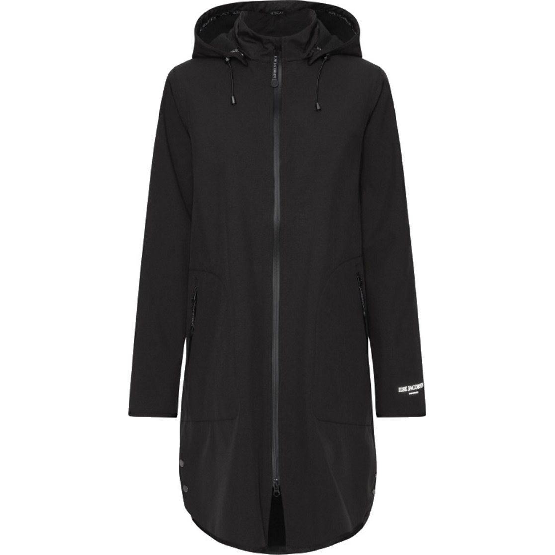 Ilse Jacobsen Women's Raincoat 128 Black