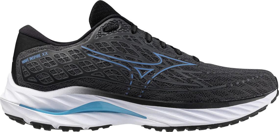 Mizuno Men’s Wave Inspire 20 Iron Gate/Parisian Blue/Black