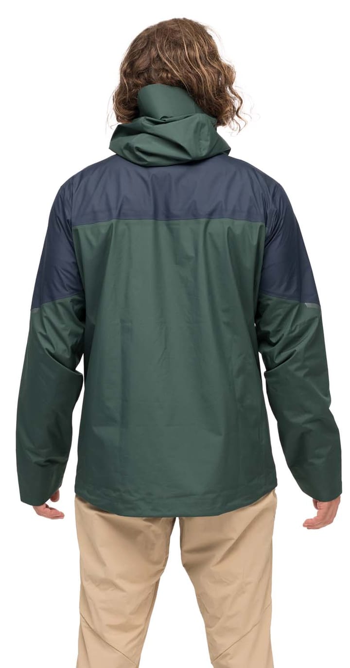 Bergans Men's Rabot Light 3L Shell Jacket Duke Green/Navy Blue Bergans