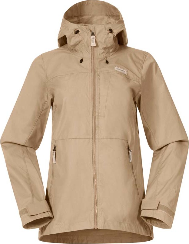 Bergans Women’s Nordmarka Leaf Light Wind Jacket Warm Sand