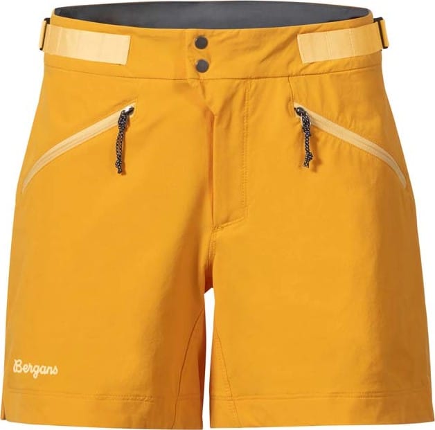 Bergans Women's Tind Softshell Shorts  Marigold Yellow