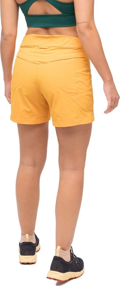 Bergans Women's Tind Softshell Shorts  Marigold Yellow Bergans