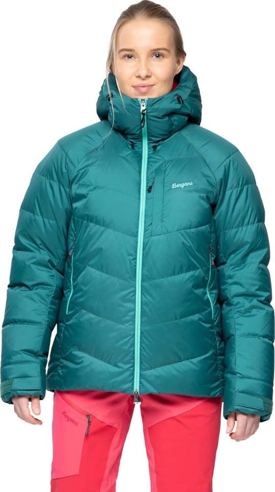 Bergans Women's Tind Mountain Down Jacket Malachite Green Bergans