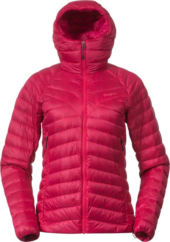 Bergans Women’s Tind Light Down Jacket Hood Alpine Rose