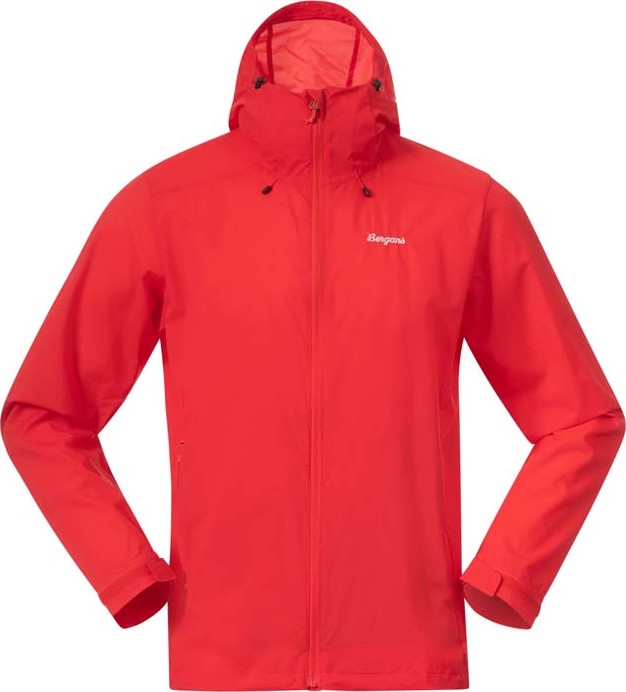 Bergans Men’s Rabot Windbreaker Jacket Fire Red