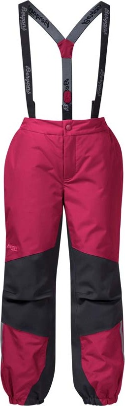 Bergans Kid’s Lilletind Insulated Pant Raspberry Red/Dark Shadow Grey