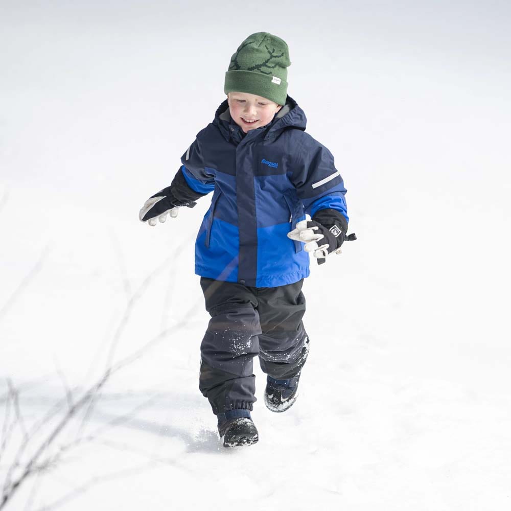 Bergans Kid's Lilletind Insulated Pant Black/Dark Shadow Grey