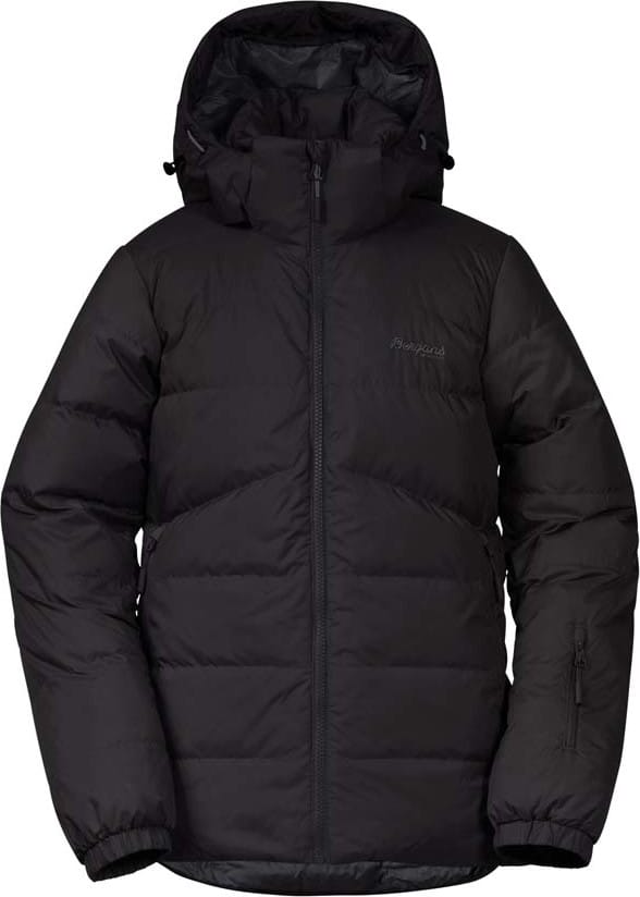 Bergans Youth Girls Røros Down Jacket Black Bergans