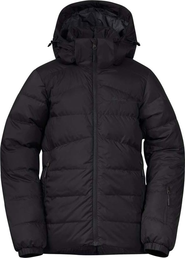 Bergans Juniors' Røros Down Jacket Black Bergans