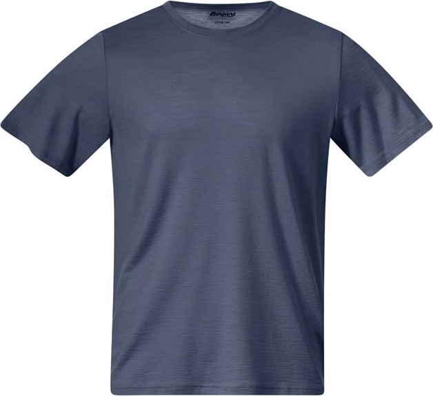 Bergans Men’s Whenever Merino Tee Granite Blue