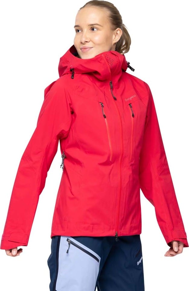 Bergans Women's Tind 3Layer Shell Jacket Alpine Rose Bergans