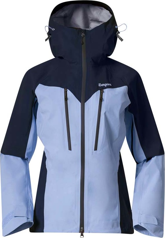 Bergans Women’s Tind 3Layer Shell Jacket Blueberry Milk/Navy Blue