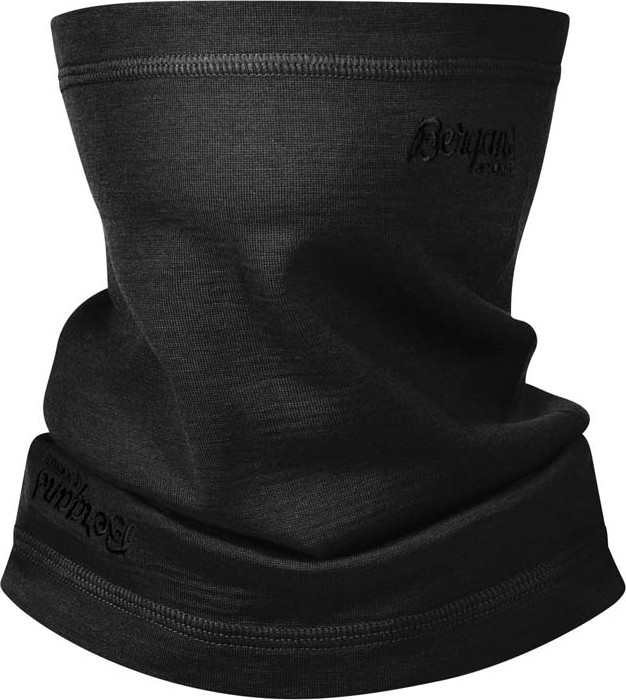 Bergans Wool Neck Warmer Black