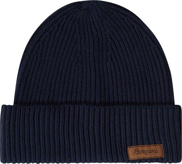 Bergans Nordmarka Merino Beanie Navy Blue Bergans