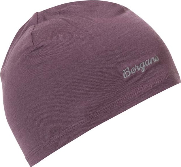 Bergans Juniors’ Wool Beanie Dark Ruby Purple