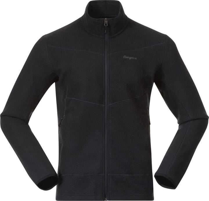 Bergans Men's Rabot Merino Fleece Midlayer Jacket Dark Shadow Grey Bergans