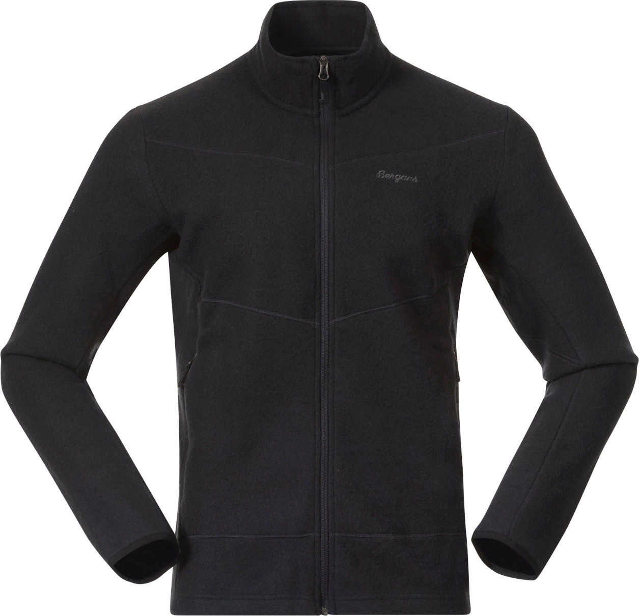 Bergans Men’s Rabot Merino Fleece Midlayer Jacket Dark Shadow Grey