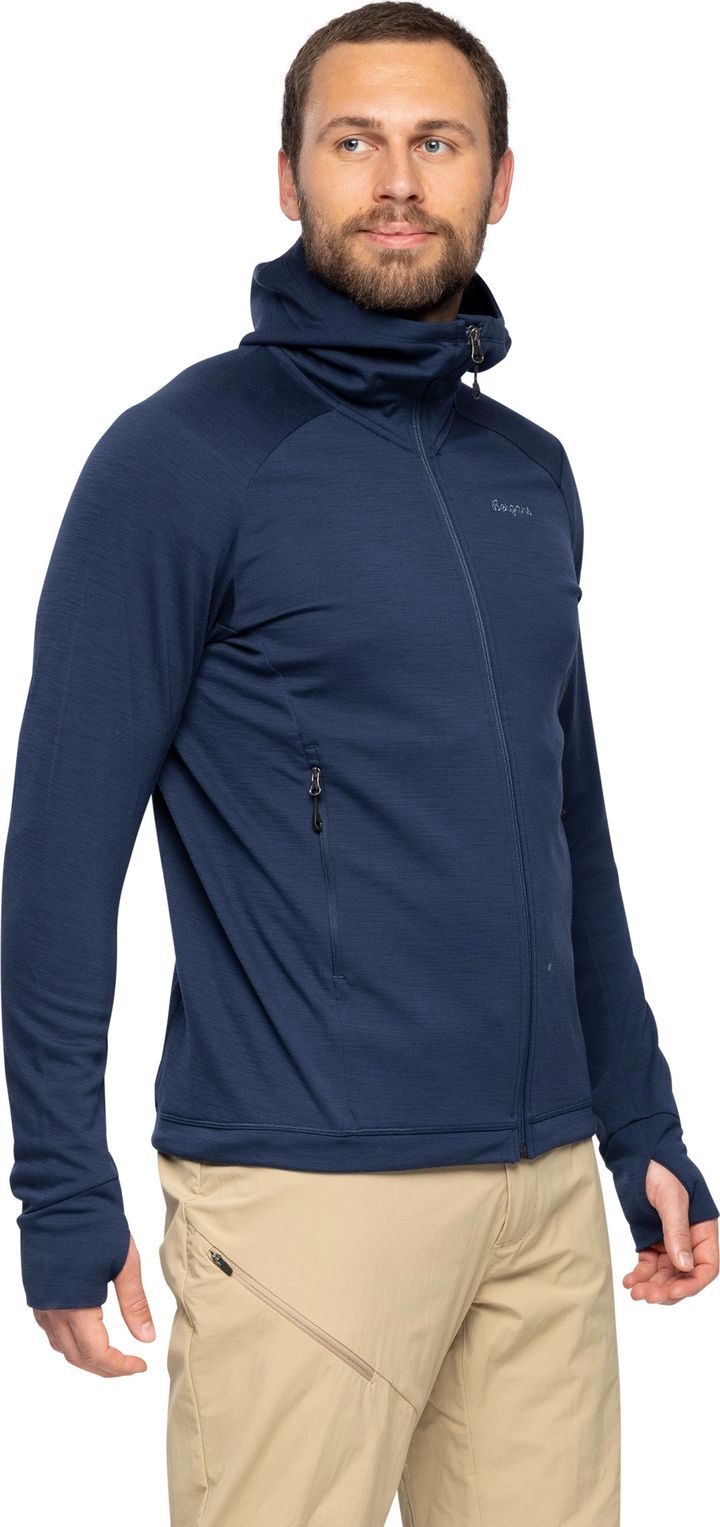 Bergans Men's Rabot Merino Tech Midlayer Hoodie Bergans