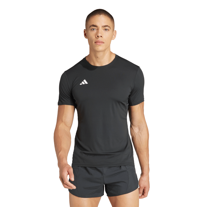 Adidas M Adizero E Tee Black Black Adidas