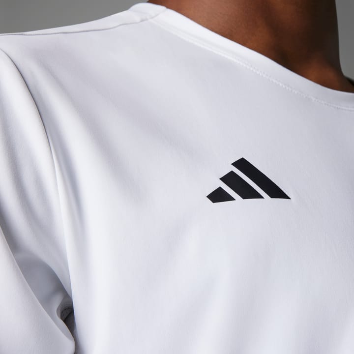 Adidas M Adizero E Tee White White Adidas