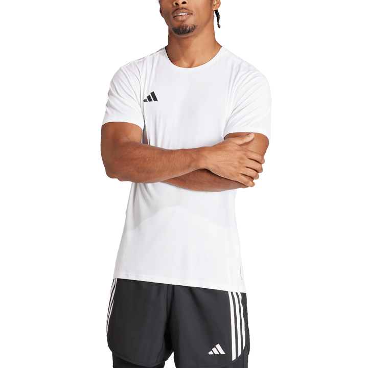 Adidas M Adizero E Tee White White Adidas