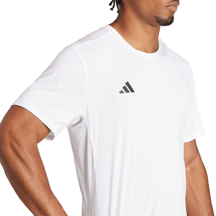 Adidas M Adizero E Tee White White Adidas