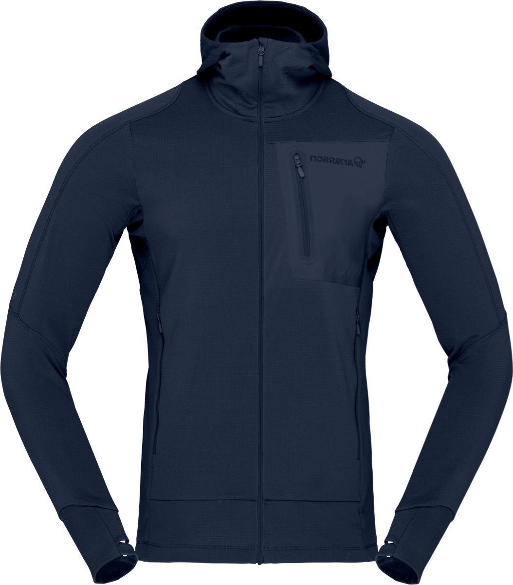 Norrøna Men's Falketind Power Grid Hood Indigo Night