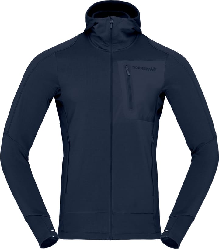 Norrøna Men's Falketind Power Grid Hood Indigo Night Norrøna