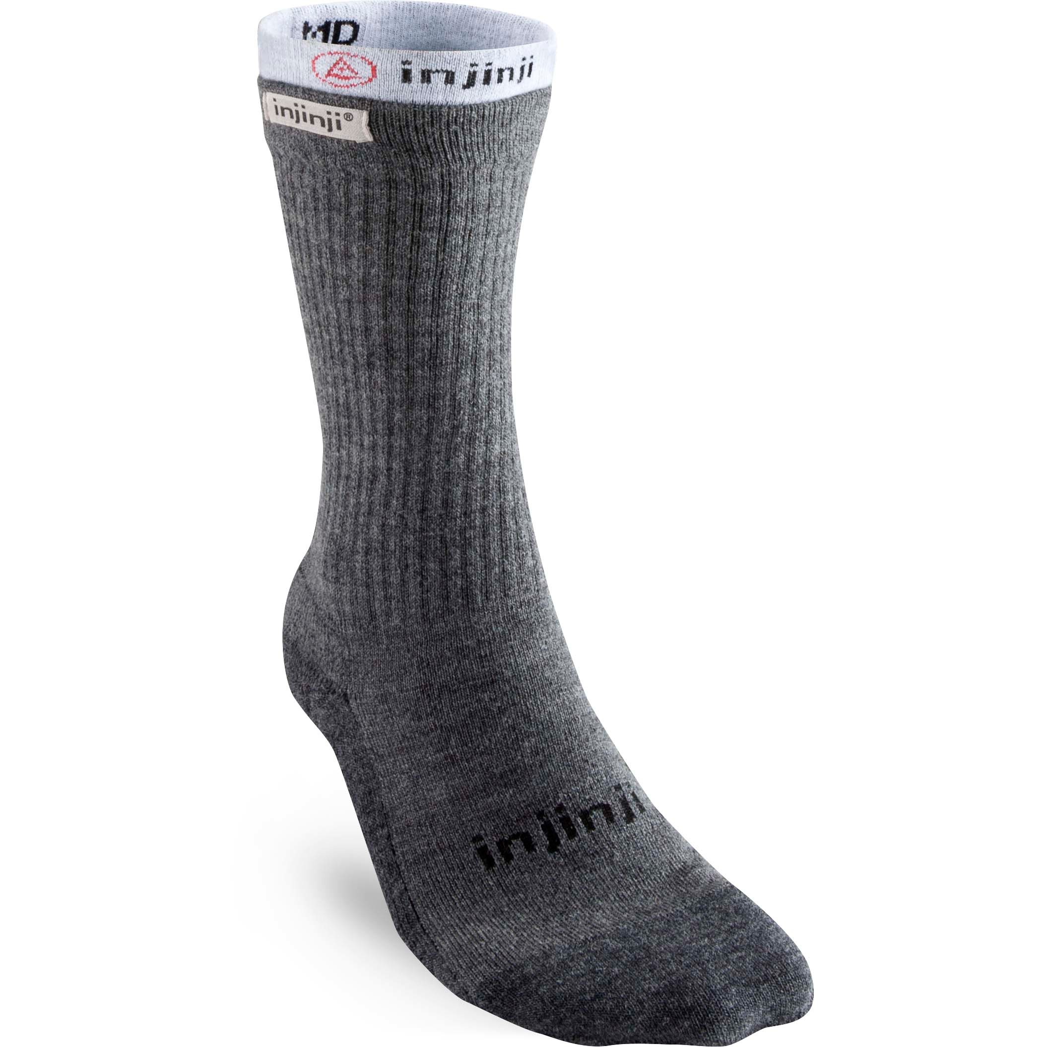 Injinji Men’s Liner + Hiker Crew Charcoal