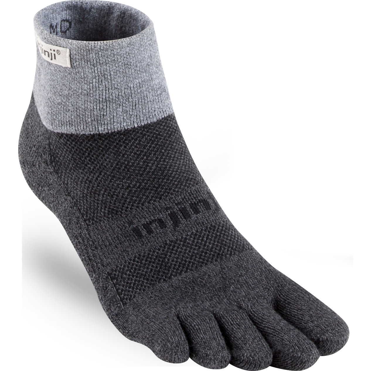 Injinji Men’s Trail Midweight Mini Crew Granite