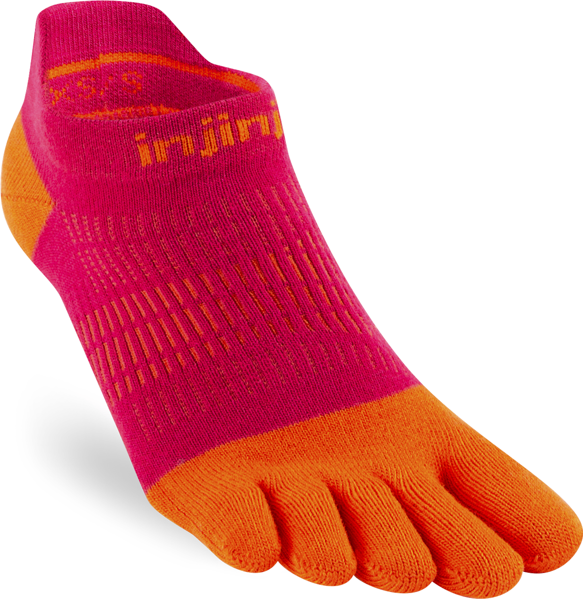 Injinji Women’s Run Lightweight No-Show Chili