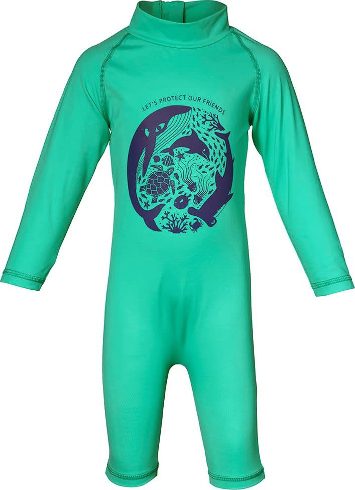 Isbjörn of Sweden Kids' Dolphine Sun Jumpsuit Mint