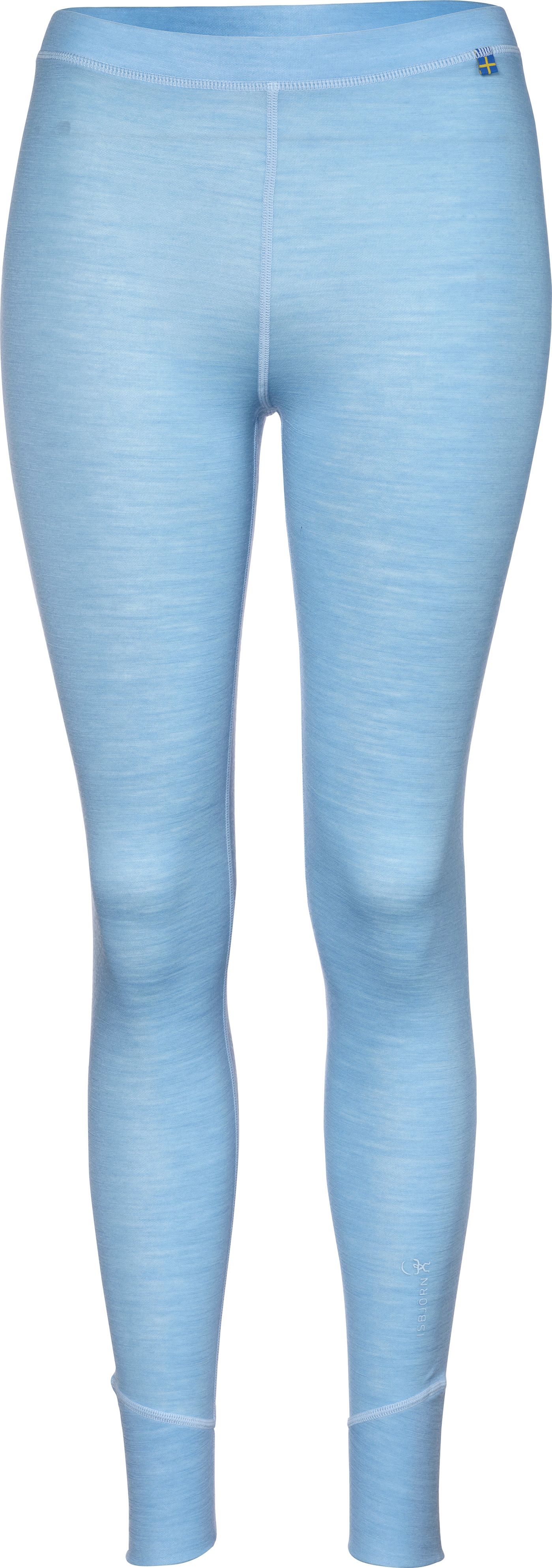 Isbjörn of Sweden Kids' Husky Longjohn Baselayer Skyblue