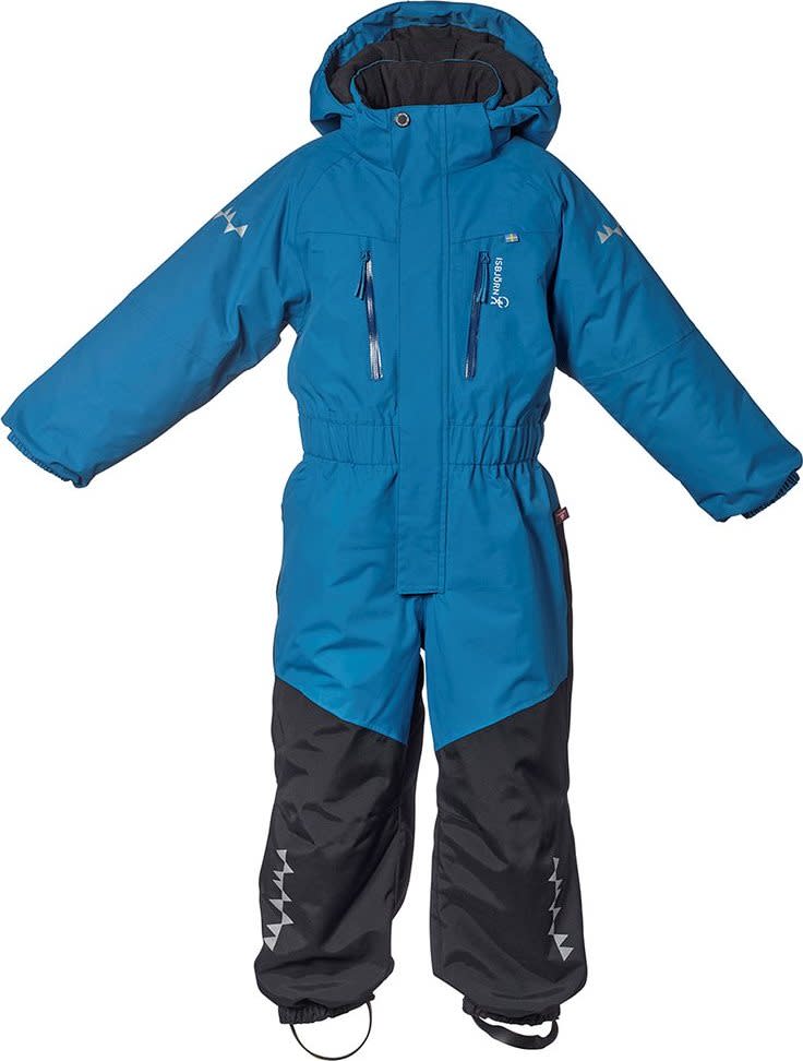 Isbjörn of Sweden Kids’ Penguin Snowsuit Teal